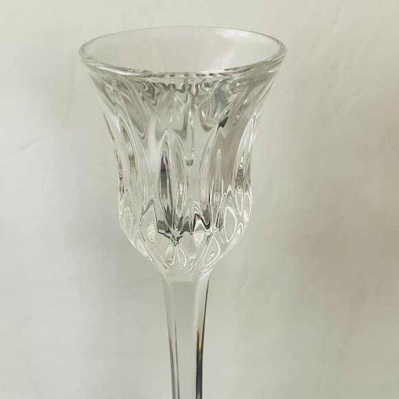 VINTAGE GORHAM "Althea Cut" Full Lead Crystal German Candlesticks EUC - Picture 5 of 5